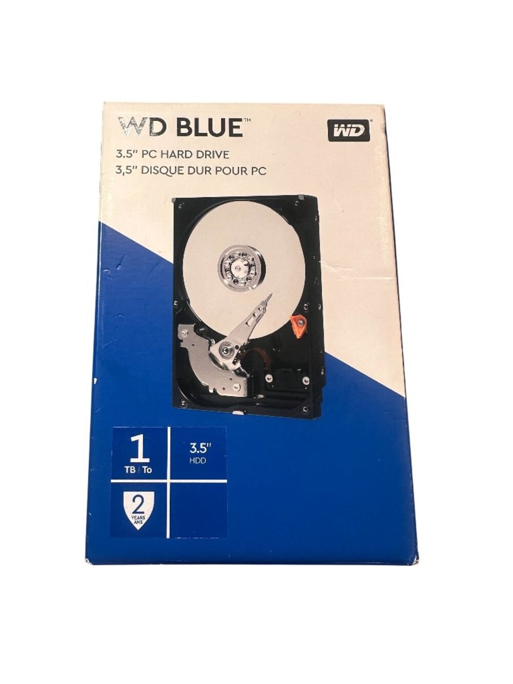 Western Digital Blue 3.5 Internal Hard Disk Drive 1TB Desktop Computers Open Box
